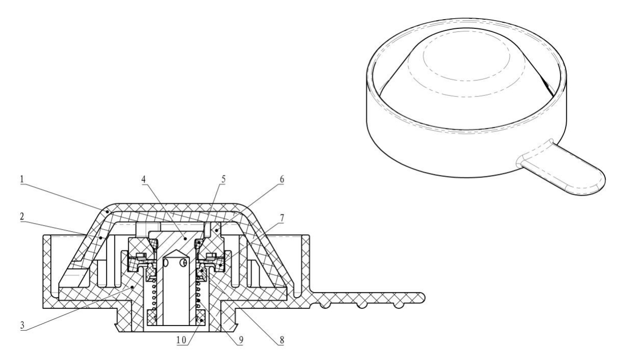 Figure (c) Schematic of the External Internal Breathing Structure Figure (c) Schematic of the External Internal Breathing Structure