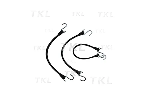EPDM Rubber Tie Down Tarp Straps with S Hook