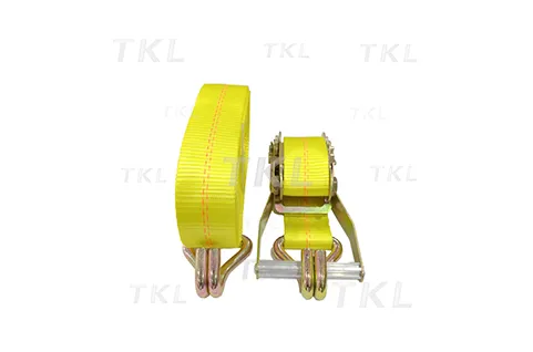 Ratchet Strap with Double J Hook