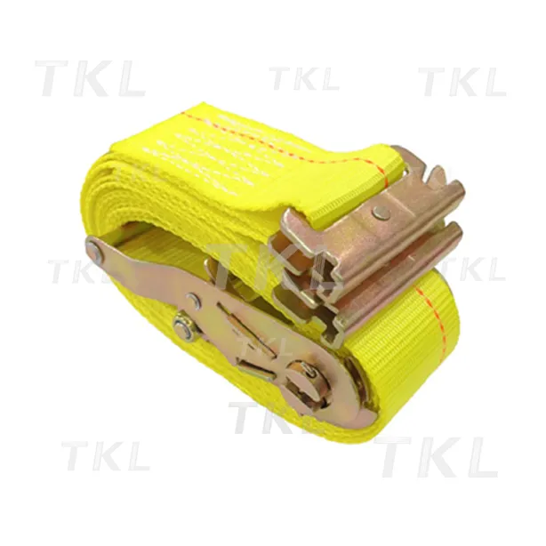 2''x12' Ratchet Strap with E-fitting Hook