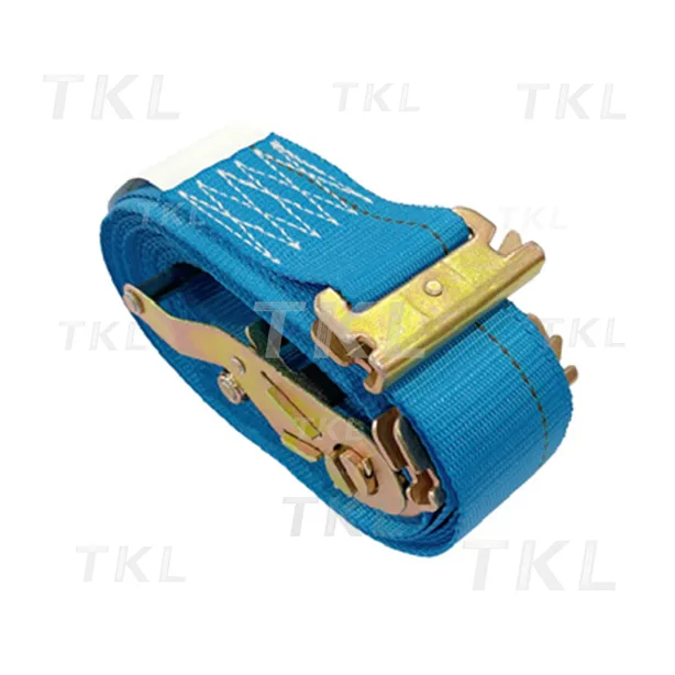 2''x20' Ratchet Strap with E-fitting Hook